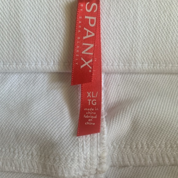 Spanx stretch tummy control denim white - ankle skinny jeans - Picture 6 of 12